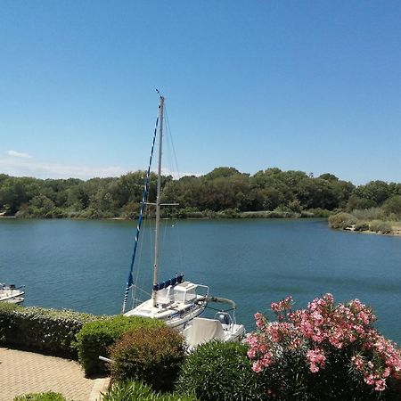 Vue Lagune Et Bateaux A 100M De La Plage Saint-Cyprien  Extérieur photo